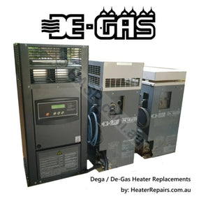 Dega Degas Gas Spa Heater Replacement System - Dega 100mJ 200mJ Spa Heaters - Heater and Spa Parts