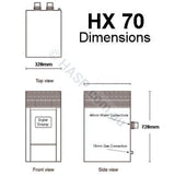 Dega Degas Gas Spa Heater Replacement System - Dega 100mJ 200mJ Spa Heaters - Heater and Spa Parts