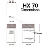 Dega Degas Gas Spa Heater Replacement System - Dega 100mJ 200mJ Spa Heaters - Heater and Spa Parts
