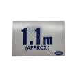 Depth Marker - 1.1m - H8cm W12