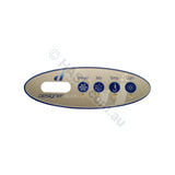 Designer Spas - 4-Button - Balboa VL200 Touchpad Overlay - Overlays