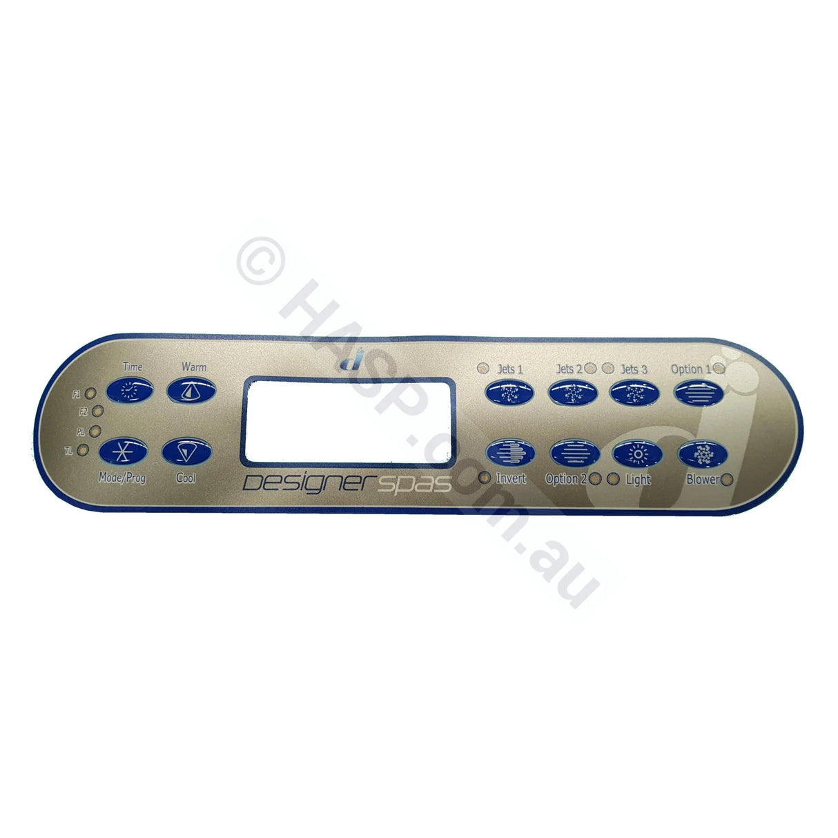 Designer Spas - ML900 Overlay Protective Decal Sticker - Balboa - Heater and Spa Parts