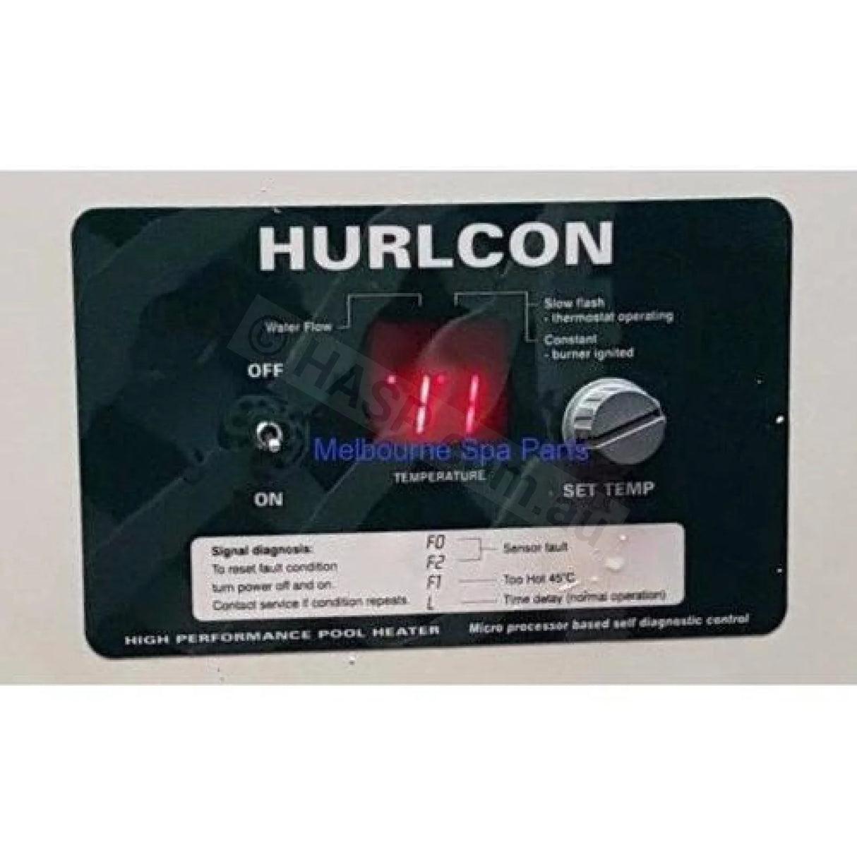 Dial Knob Shaft for older Hurlcon HX 70, HX 120, HX 150 WX Gas Spa Heaters - Spindle Stem - Heater and Spa Parts