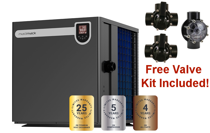 Madimack Invereclipse Eclipse Plus - Top Discharge Pool Heat Pumps