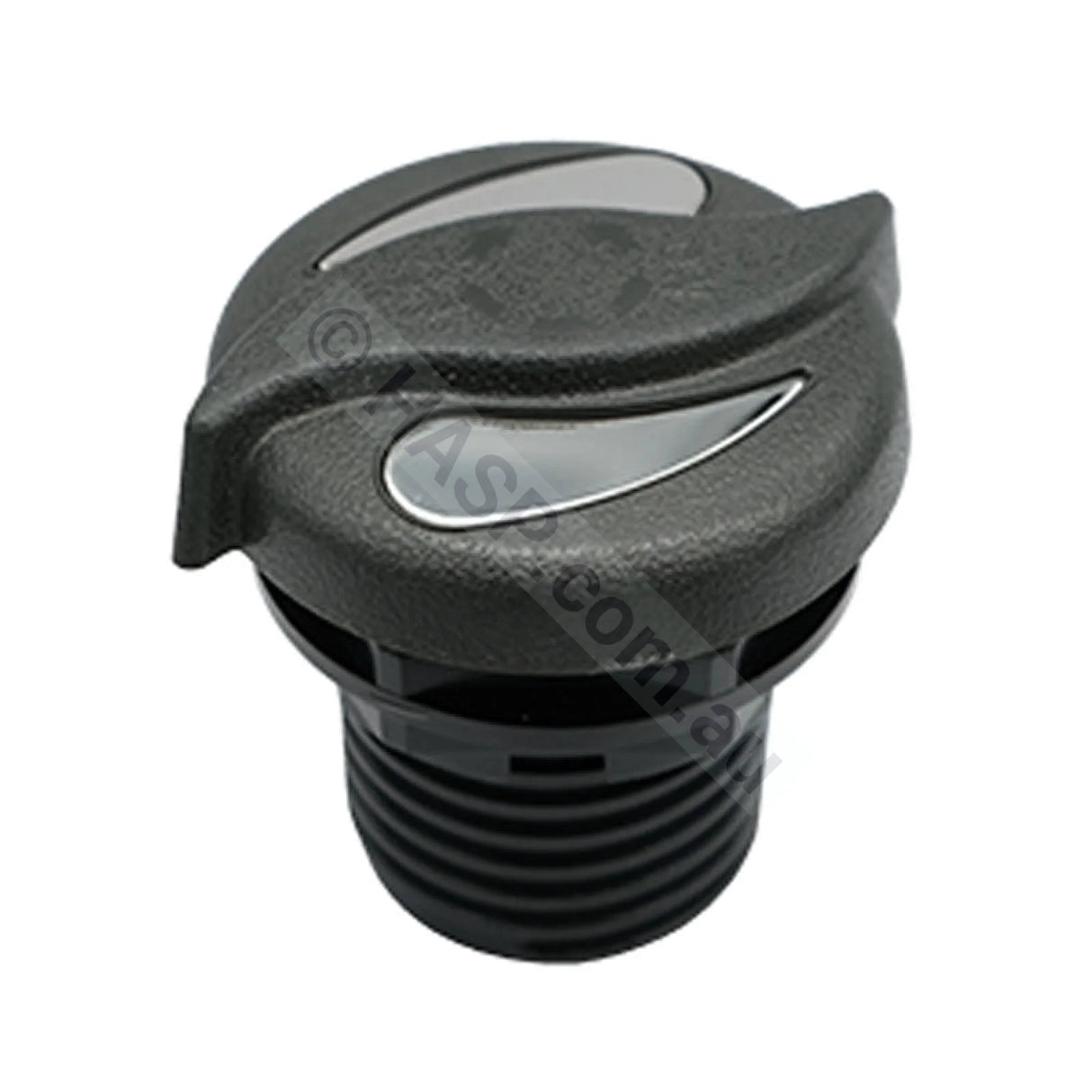 Edgetec Airon Sea Breeze Air Control w/ Stainless - Teardrop Raindrop S-handle - Pool & Spa