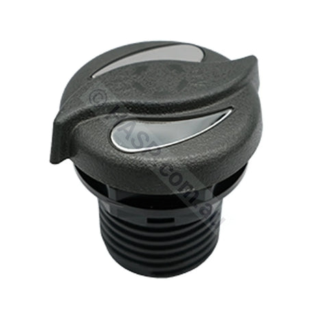 Edgetec Airon Sea Breeze Air Control w/ Stainless - Teardrop Raindrop S-handle - Pool & Spa