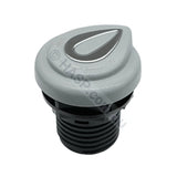 Edgetec Airon Tear Drop Air Control w/ Stainless - Pool & Spa
