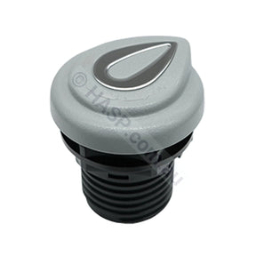 Edgetec Airon Tear Drop Air Control w/ Stainless - Pool & Spa