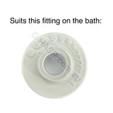 Edgetec Decina Chrome Spa Bath Air Control Cap - 46mm OBSOLETE Pool & Spa