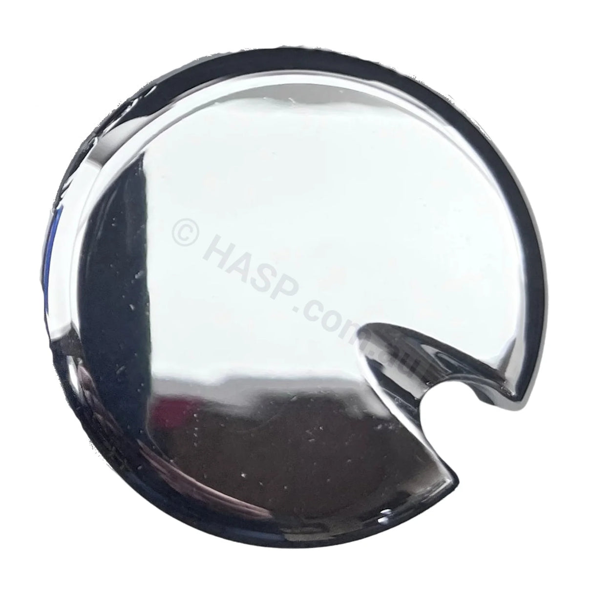 Edgetec Decina Chrome Spa Bath Air Control Caps - 46Mm Smooth Cap