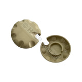 Edgetec Decina Gold Spa Bath Air Control Cap - 46mm - Smooth Pool & Spa