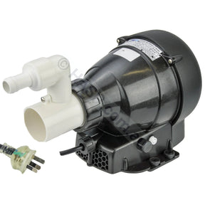 Edgetec Spa Bath Blower - in-built Air Switch - Heater and Spa Parts