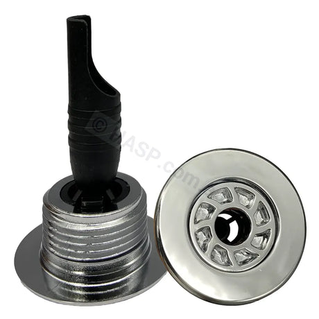 Edgetec / Decina Quick Fit Micro Jet Internal - Chrome 40Mm Pool & Spa