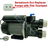 Edgetec / Decina Sensa-Touch Eco Triflo 1.0 Heated Spa Bath Pump w/ Heater Pool & Spa