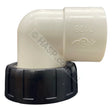 Edgetec / Decina Triflo Top Out 90° Elbow 40mm