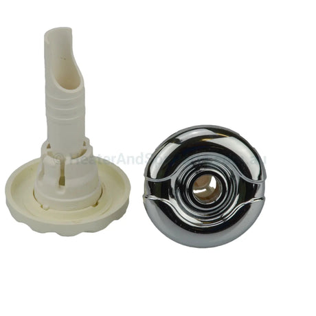 Edgetec Euro Jets - Spa Bath Jets - 42mm - Chrome - Heater and Spa Parts