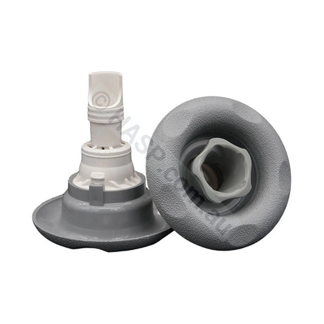 Edgetec Excess Spa Pool Jet - Directional - Grey Scallops - 84mm - Pool & Spa