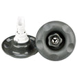 Edgetec Excess Spa Pool Jet - Twirl Directional - Graphite Gray - 100mm - Heater and Spa Parts