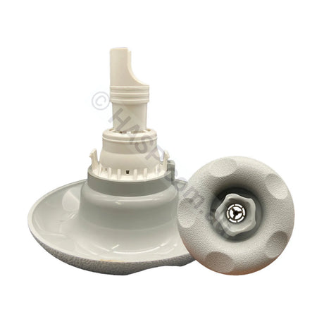 Edgetec Excess Spa Pool Jet - Twirl Directional - Graphite Gray - 100mm - Pool & Spa