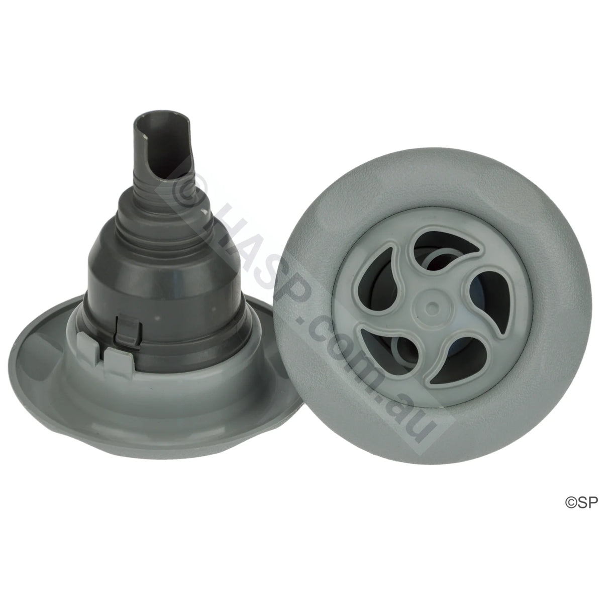 Edgetec Exhilarator 125 Jet Internal - 5 Star Pulse - Grey - 125mm - Heater and Spa Parts