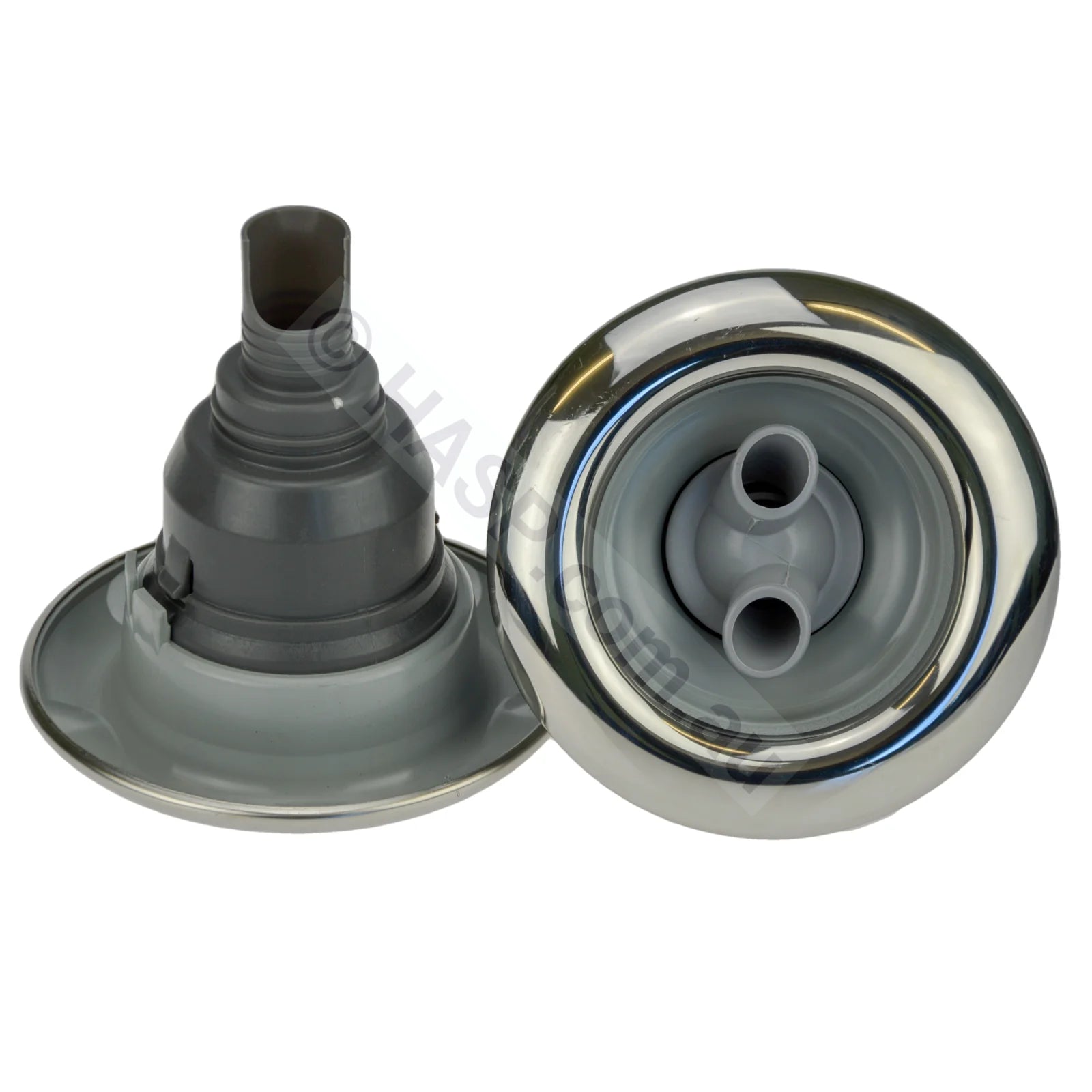 Edgetec Exhilarator 125 Jet Internal - Twin Spin - Stainless Steel - 125mm - Heater and Spa Parts