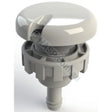Edgetec Reactive Air Control Venturi for Spa Baths - White Smooth - Heater and Spa Parts