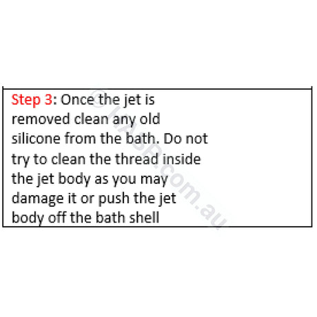Edgetec Silhouette Spa Bath Jet - 41Mm Obsolete See Listing Jets