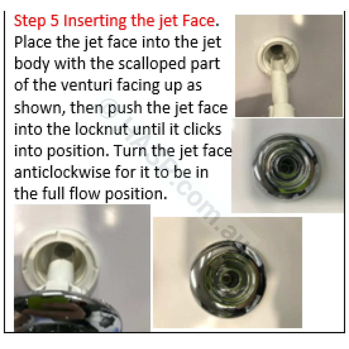 Edgetec Silhouette Spa Bath Jet - 41Mm Obsolete See Listing Jets