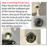 Edgetec Silhouette Spa Bath Jet - 41Mm Obsolete See Listing Jets