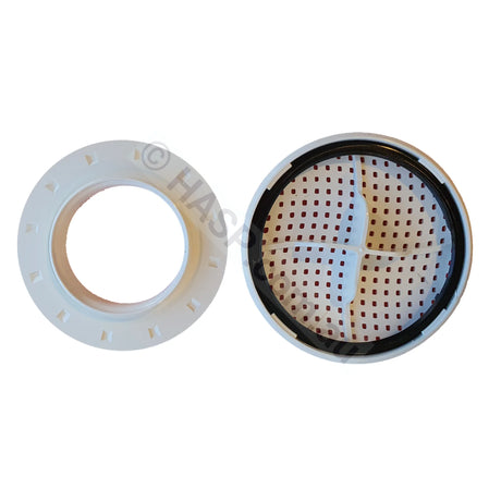 Edgetec SLP Spa Bath Suction - White - 100mm - 192lpm - Heater and Spa Parts