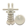 Edgetec Spa Bath Air Control - High Flow - 4-Way White - Reactive - Pool & Spa
