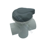 Edgetec Spa Jet Diverter Valve - 50mm Gray - Pool & Spa