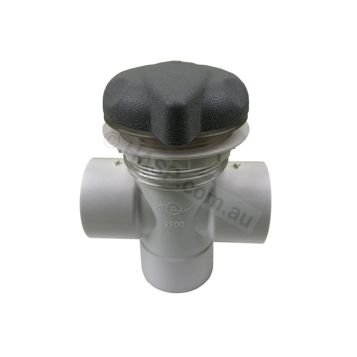 Edgetec Spa Jet Diverter Valve - 50mm Gray - Heater and Spa Parts