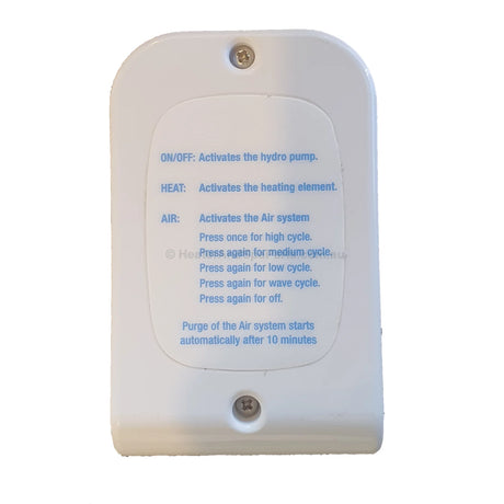 Edgetec Spa Key Replacement Wireless Remote - Heater and Spa Parts
