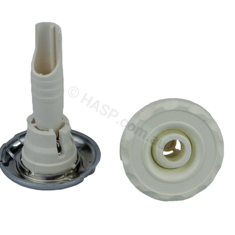 Edgetec Tec Jet Adjustable Spa Bath Jet - White - 42mm - Obsolete - Heater and Spa Parts