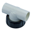 Edgetec Triflo Pump Top Outlet Tee - Decina - Heater and Spa Parts