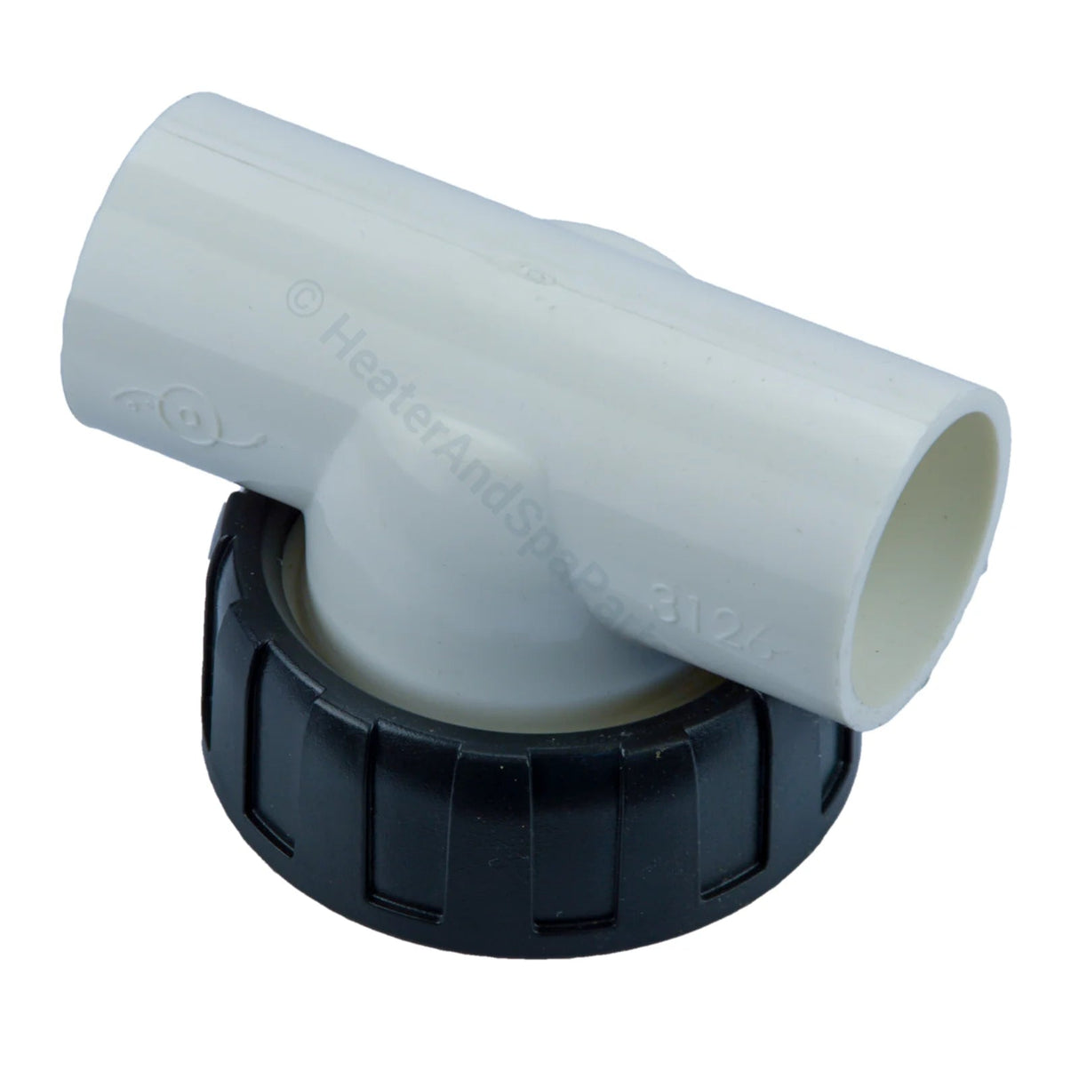 Edgetec Triflo Pump Top Outlet Tee - Decina - Heater and Spa Parts