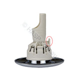 Edgetec Trio Jet Face & Venturi - Chrome Mitee / Decina 72Mm Discontinued Spa Bath Jets