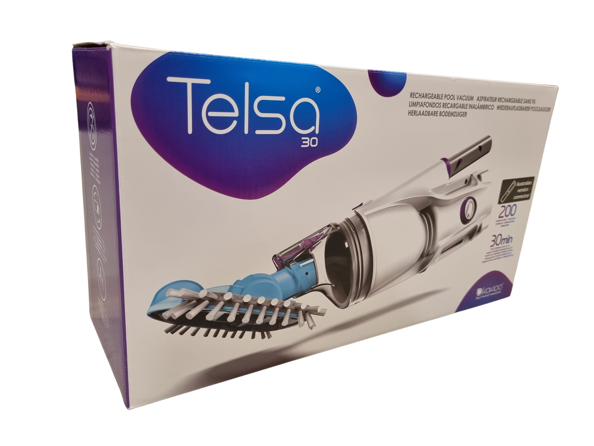 Kokido Telsa 50 - Rechargeable Cordless Spa Vacuum Swimspas & Small Pools Vacuums