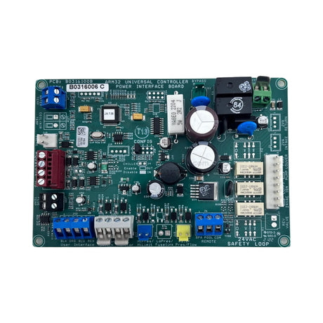 Electrical Parts - Zodiac Jxi / Astralpool Ixi Gas Heater 9. Jxi Power Interface Board (Pib) Pool &
