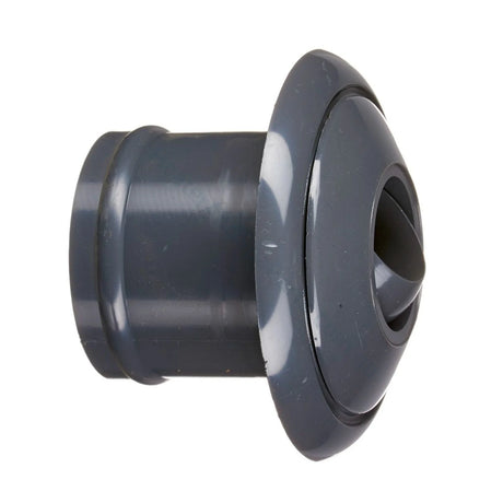 Eyeball Return - 40 & 50Mm Push In Style Black Grey White Gray / Class 9 Pvc