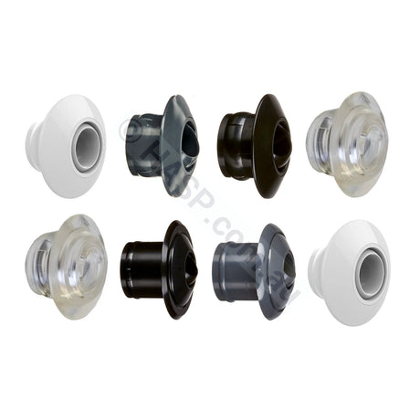 Eyeball Returns - 40 & 50Mm Push In Style Black Grey White Clear