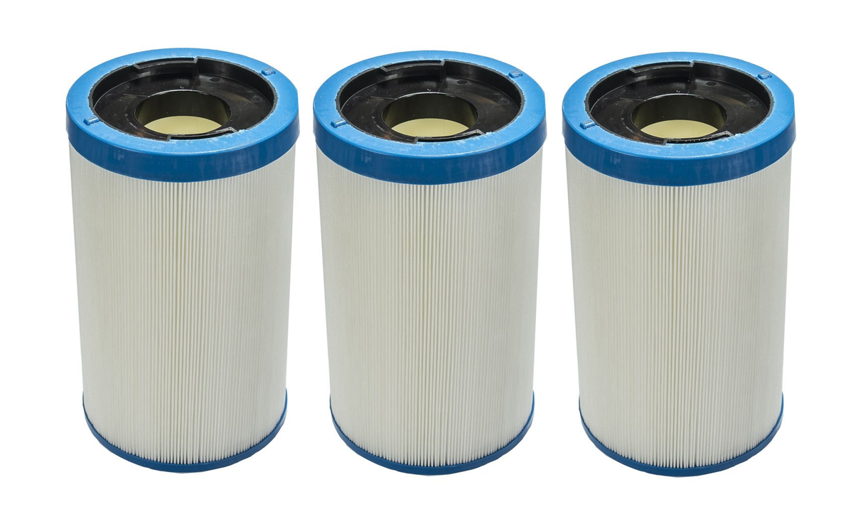 215Mm X 125Mm Vortex Vx 30 Filter Set Of 3- Twist Lock - Camlock Cartridge Filters