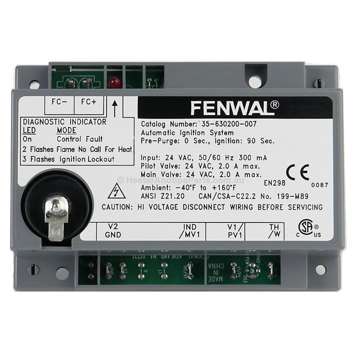 Fenwal 35-630200-007 - Raypak Ignition Module - Heater and Spa Parts