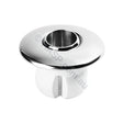 Flolux Stainless Steel Eyeball Return 40mm Push Fit