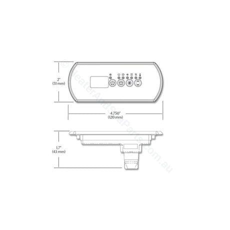 Gecko Aeware in.yj Spa Control System - Heater and Spa Parts