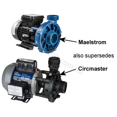 Gecko Maelstrom CMS-1 Circulation Pump 0.25hp /.12hp - Circmaster Replacement