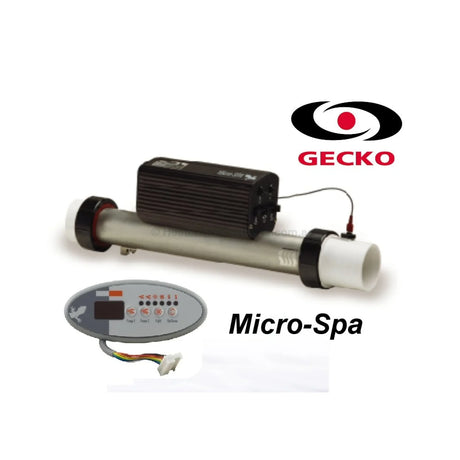 Gecko Micro Spa U-Class Spa Controller & Spare Parts Listing - MicroSpa Hydroquip - Heater and Spa Parts