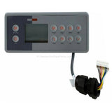 Gecko TSC-4 / K-4 Touchpad Control Panel with 10 Button Overlay - Heater and Spa Parts