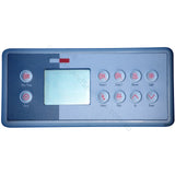 Gecko TSC-4 / K-4 Touchpad Control Panel with 10 Button Overlay - Heater and Spa Parts